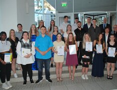 Abschlussfeier für Einzelhandels-Azubis