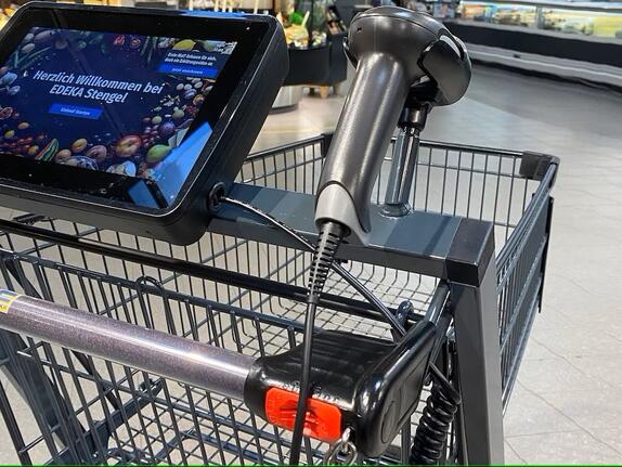 Fürth: Einkaufswagen der Zukunft