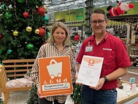 Generationenfreundliches Einkaufen: Vier Unternehmen zeritifiziert