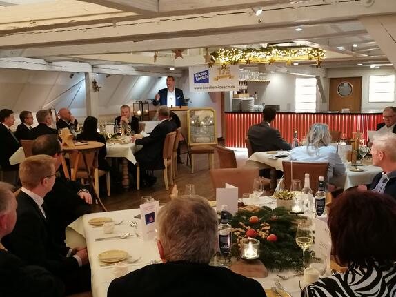 Nürnberg: Rückblick und Ausschau beim Jahresabschlussempfang 