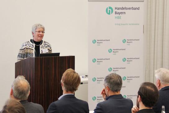 HBE-Vizepräsidentin und Bezirksvorsitzende Mechthild Feldmeier.