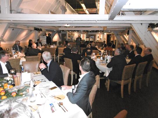 Traditioneller Jahresabschlussempfang des HBE-Bezirks Mittelfranken.