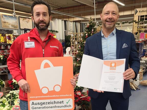 Neumarkt: Toom Baumarkt ausgezeichnet