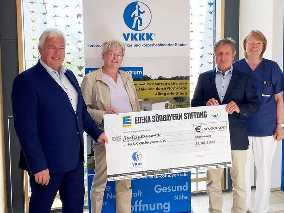 Gaimersheim: Edeka Südbayern spendet 50.000 Euro 