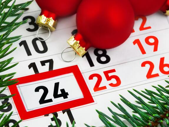 Arbeitszeit am 24. Dezember: Alle Infos für Arbeitgeber
