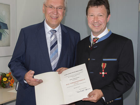 Bad Windsheim:  Bundesverdienstkreuz für