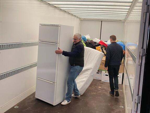 Dietramszell: Läuger fährt LKW in die Ukraine 