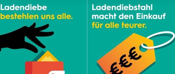 Bundesweite Plakat-Aktion: Zeichen setzen gegen Ladendiebstahl