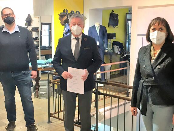 Lichtenfels: Stabwechsel beim HBE 