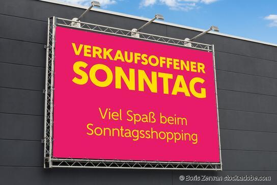verkaufsoffener sonntag