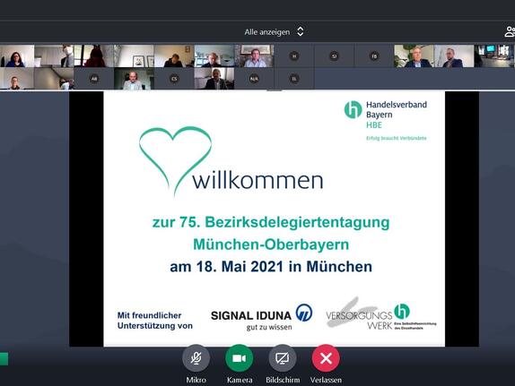 München-Oberbayern: Ernst Läuger bleibt Bezirksvorsitzender