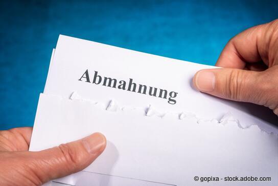abmahnung