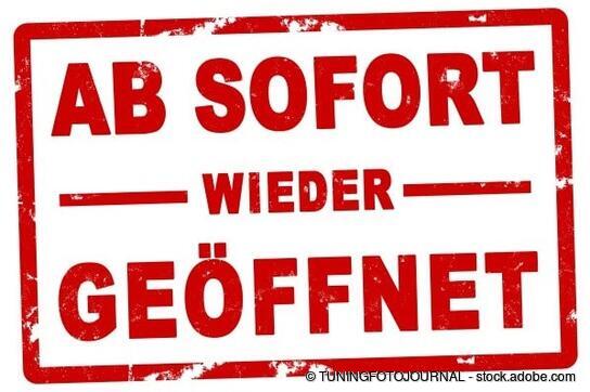 geöffnet
