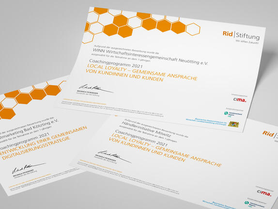 Rid Stiftung: Gewinner der Coaching-Programme