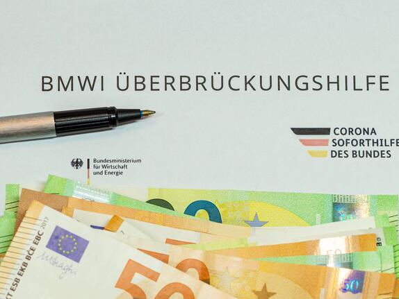 Corona-Wirtschaftshilfen: Verlängerung bis Ende Juni 2022