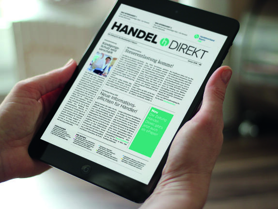 Handel direkt: HBE-Zeitung als E-Paper lesen
