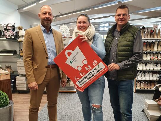 Verleihung der Auszeichnung an Worschek-Jillich GdbR