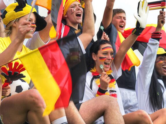 Fußball-Europameisterschaft: Deutlich mehr Besucher in den Innenstädten