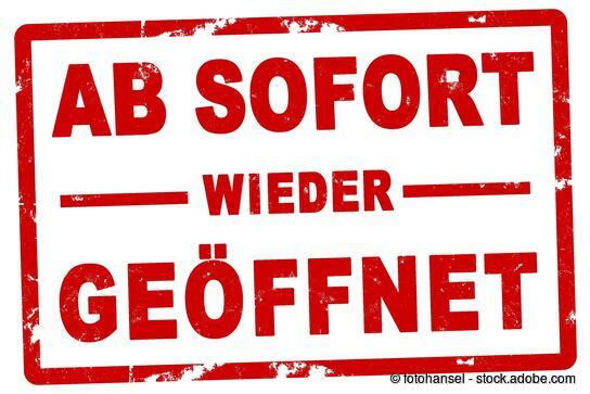 geöffnet