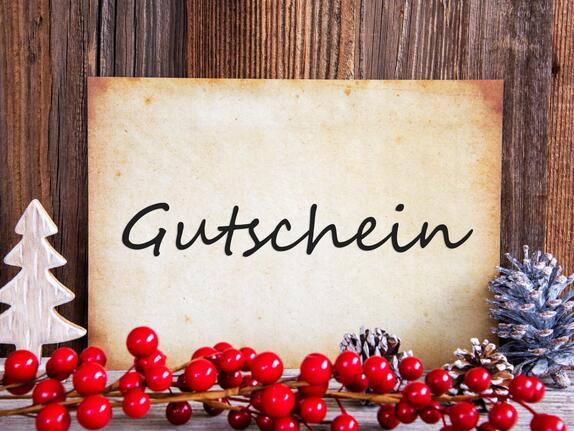 Geschenkgutscheine: Mehr Umsatz im Weihnachtsgeschäft