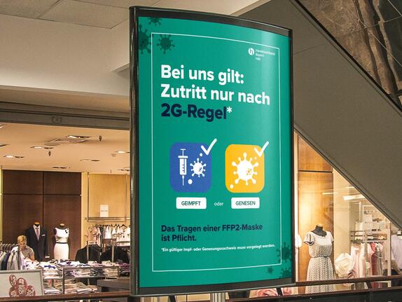 Alle Infos zur 2G-Regel: Ausnahmen, Kontrollen, Datenschutz, Click &amp; Collect, Mischbetriebe