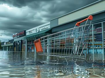 Starkregen und Hochwasser: So schützen Händler ihr Geschäft