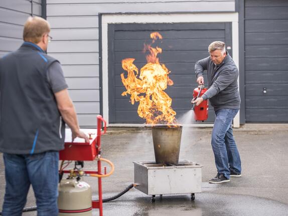 Weiterbildung: Betrieblicher Brandschutzhelfer
