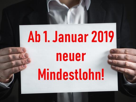 Neuer Mindestlohn ab 1. Januar 2019: Folgen für Arbeitgeber im Einzelhandel 