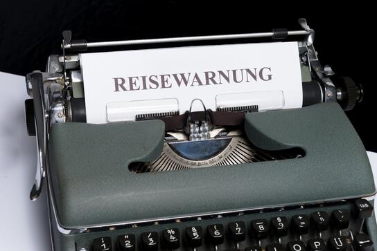 reisewarnung