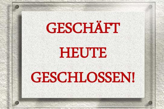 geschlossen
