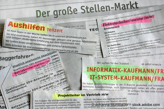 Stellenanzeige