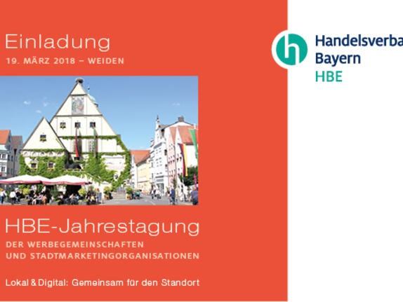 HBE-Tagung der Werbegemeinschaften: Jetzt anmelden!