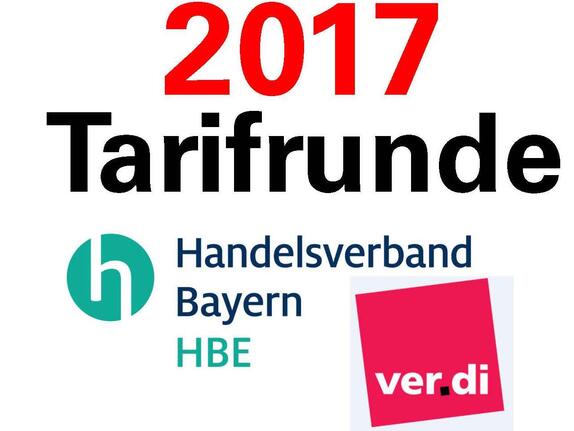 Tarifverhandlungen im Einzelhandel: Am 2. Mai 2017 Auftakt in Bayern