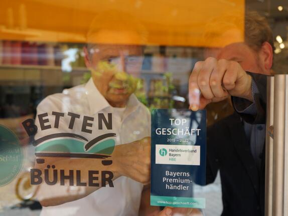 Erlangen: Betten Bühler &quot;topfit&quot; für die Ansprüche der Kunden