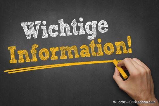 wichtige info