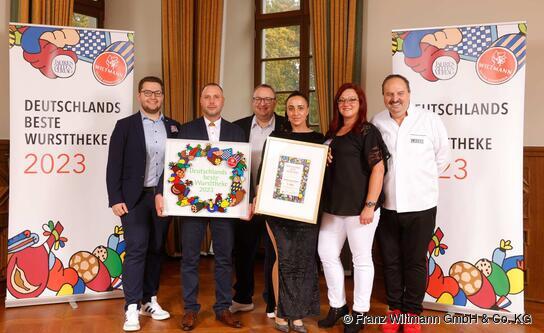 Das Siegerteam (v. l.): Jonas Wagner, Marco Brückner, Jörg Wagner, Elina Reiter, Diana Ott und Johann Lafer