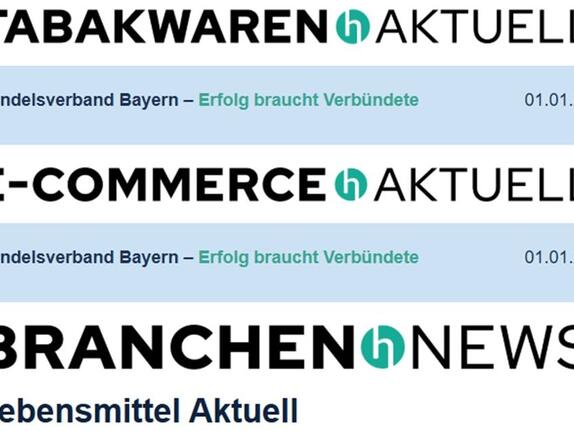 Immer aktuell informiert: Nutzen Sie die HBE-Newsletter