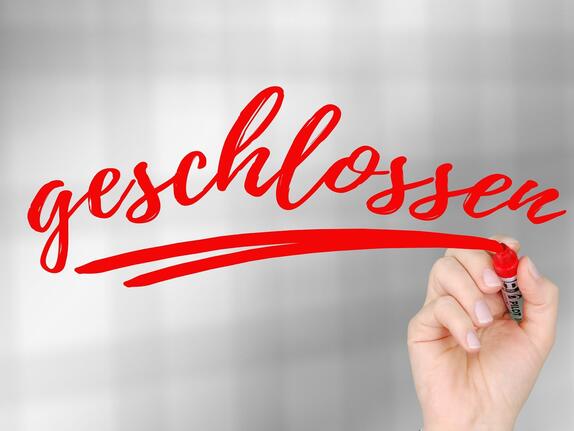 Ausgangsbeschränkung: Geschäfte müssen länger schließen!