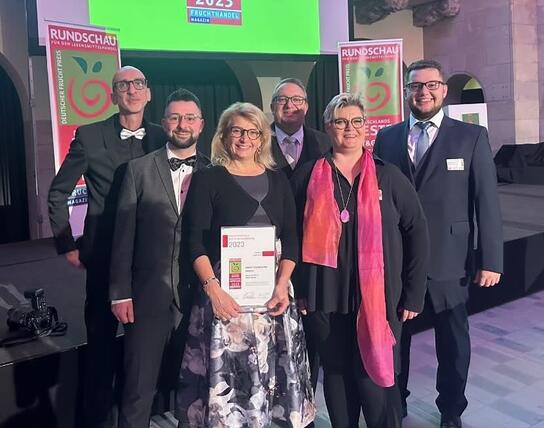 So sehen Sieger aus: Das Team vom Edeka Frischecenter Wagner