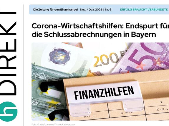 Relaunch von Handel direkt: HBE-Zeitung in neuem Design