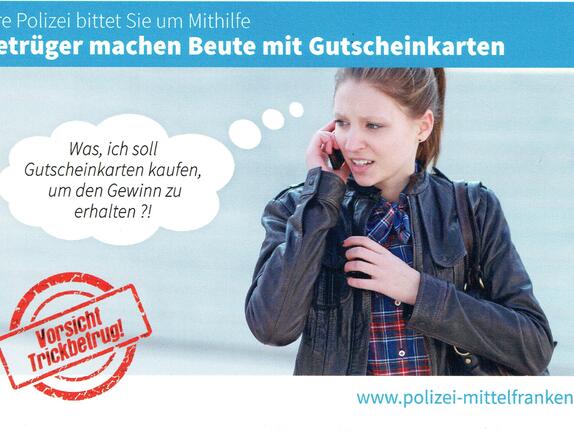 Polizei bittet um Mithilfe: Missbrauch von Zahlkarten/Gutscheinkarten
