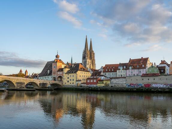 Regensburg: Schaufenster Handel