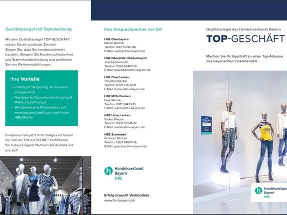 HBE-Siegel „Top-Geschäft“: Auszeichnung für Bayerns Premiumhändler