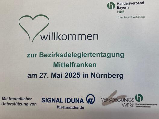 Bezirksdelegiertentagung Mittelfranken