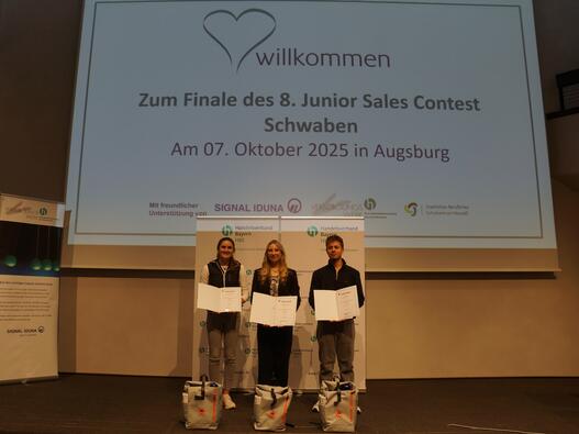 Junior Sales Contest: Finale Schwabenausscheid
