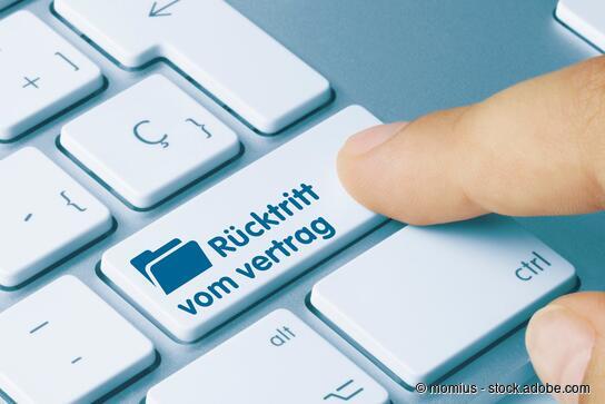 Widerrufsbutton